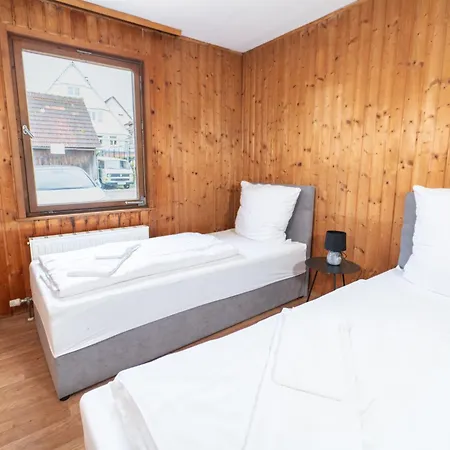 Monteurswohnung - Kueche Balkon Wlan Tv 1bis12 Personen * 温特巴赫